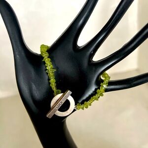 Silver (925) LUCK Natural Stone Bracelet